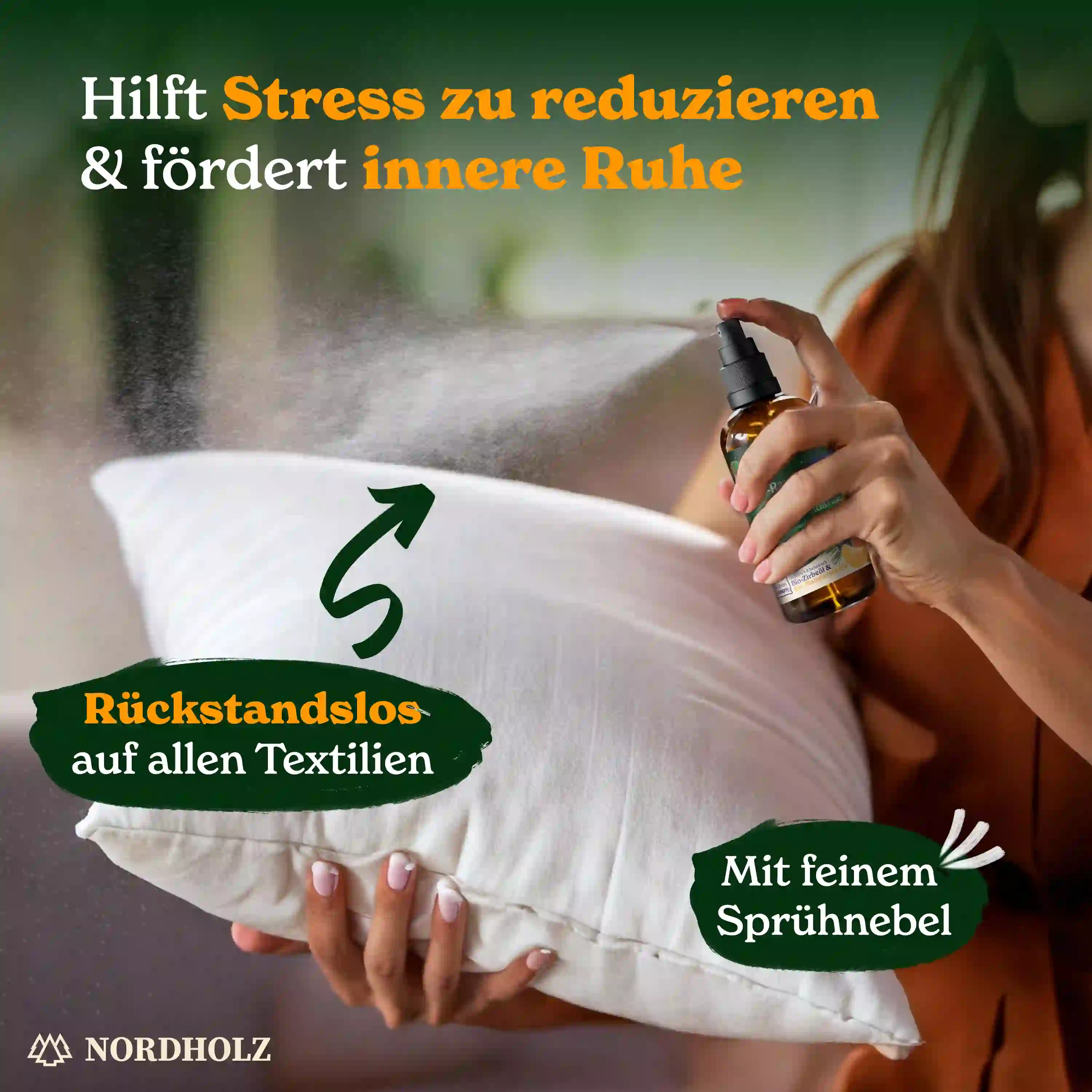 Bio Raumspray - Zirbe & Mandarine - Image 4