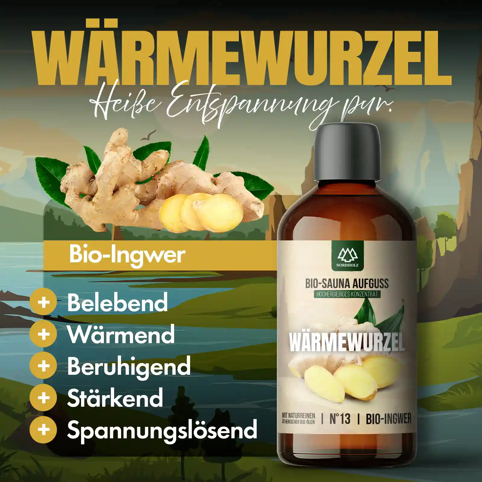 Bio-Sauna Aufguss #13 Wärmewurzel - Image 2