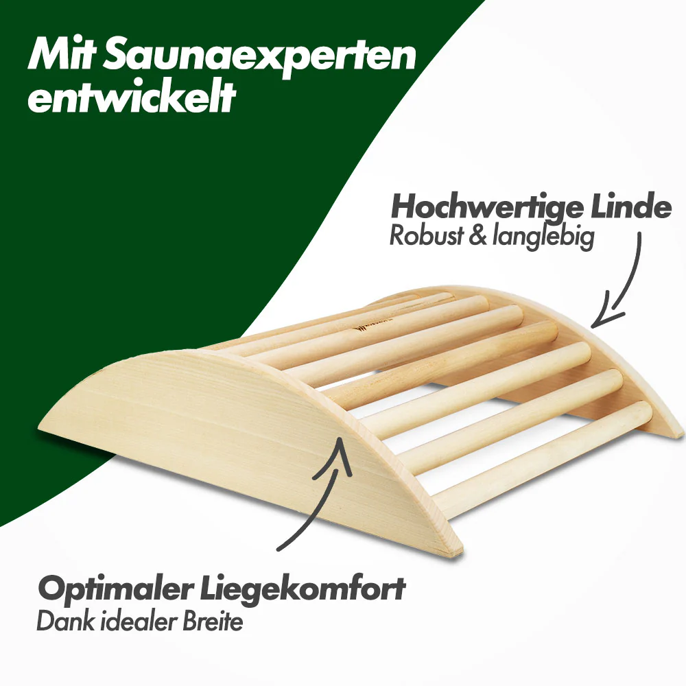 Ergonomische Sauna Beinsütze - Image 3