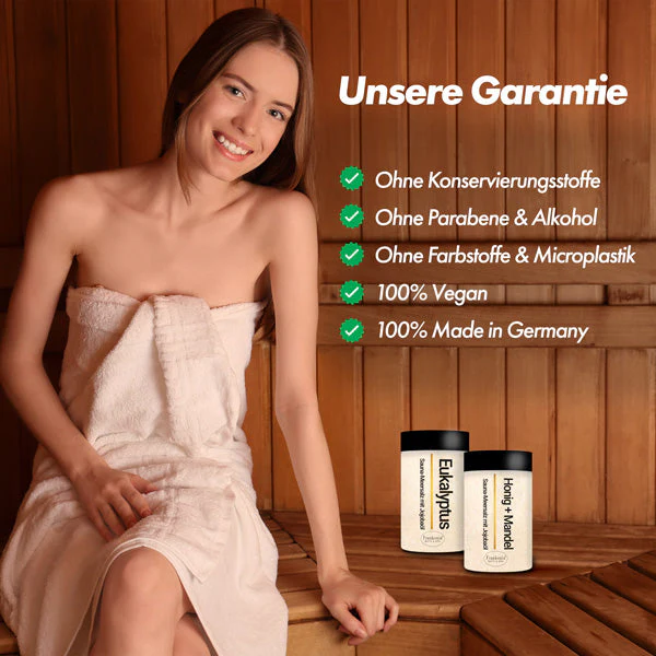 Premium Sauna Meersalz Peeling Sandelholz - Image 5