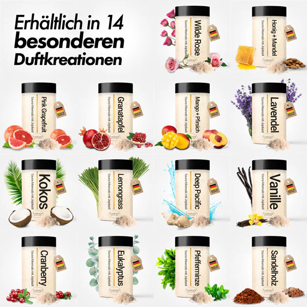 Premium Sauna Meersalz Peeling Sandelholz - Image 6