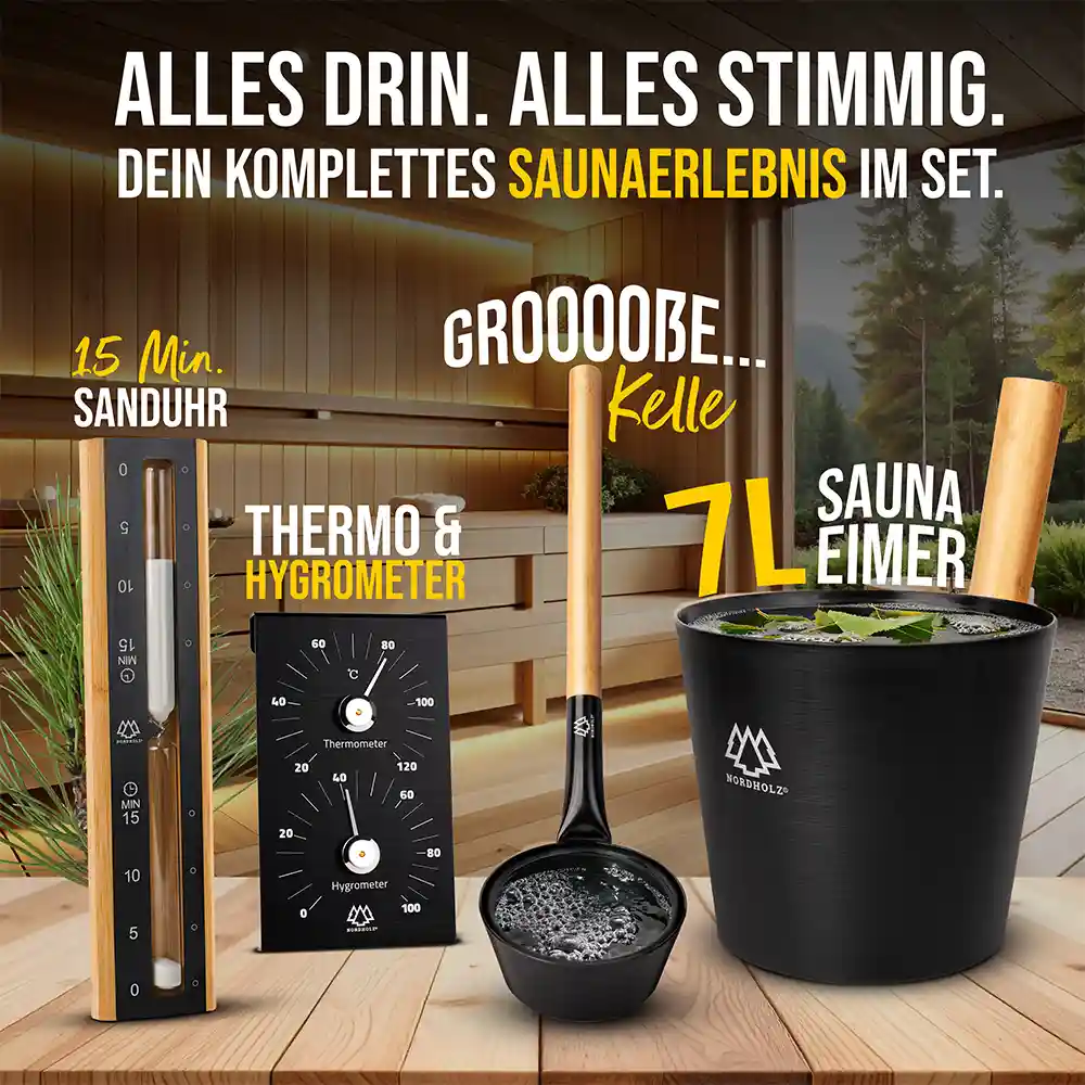 Sauna Starter Bundle Deluxe - Image 3