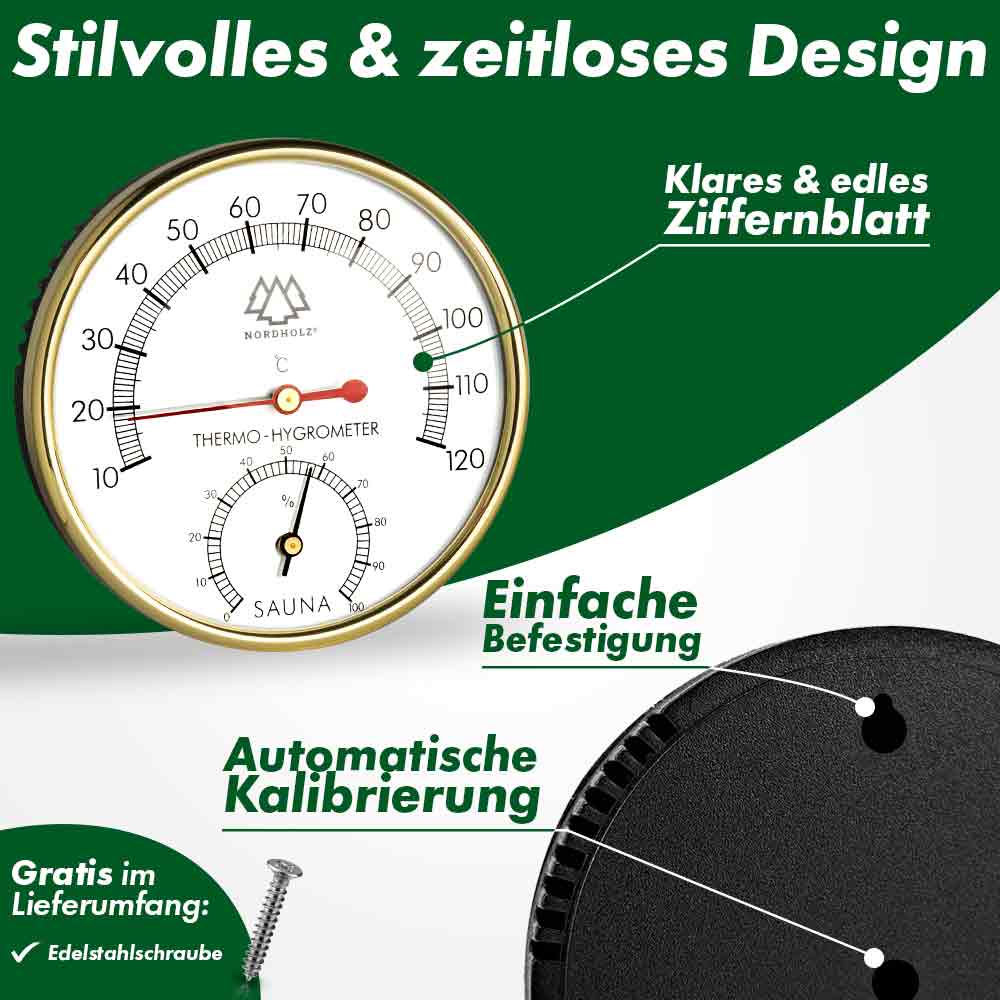 Sauna Hygrometer Classic - Image 3