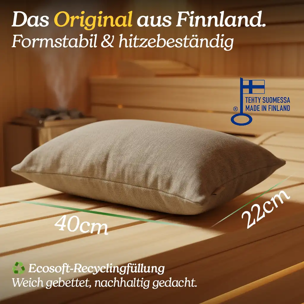 Sauna Kissen "Sauna Light" - Image 4