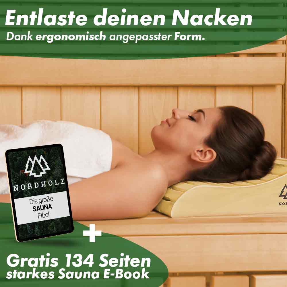 Ergonomische Sauna Kopfstütze - Image 4